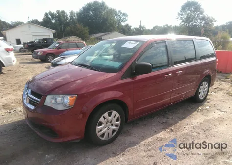 2016 Dodge Grand Caravan Se z USA, uszkodzony, nr VIN 2C4RDGBG2GR168012